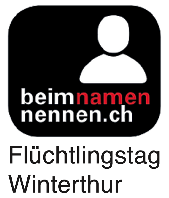 OK Flüchtlingstag Winterthur - "Beim Namen nennen" Logo